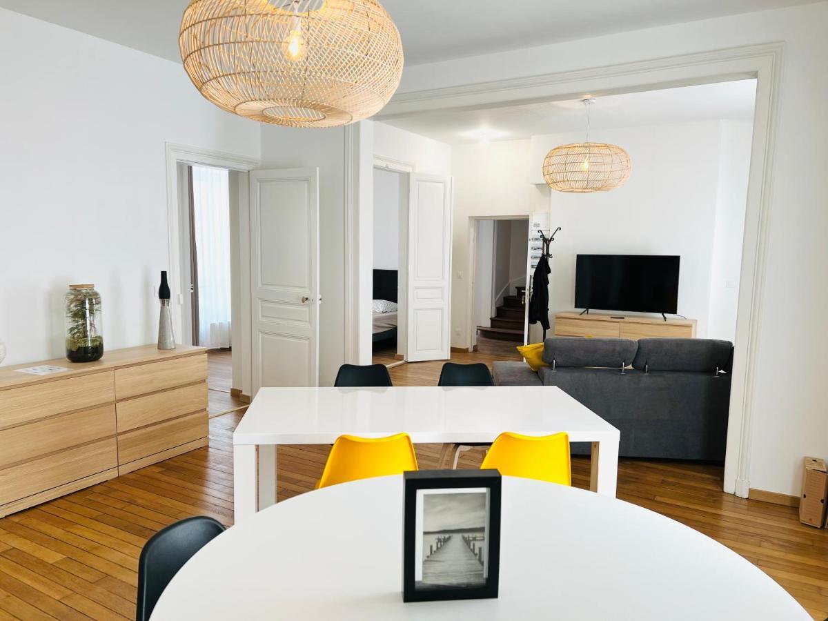 Chic Appartement Type 4 / Parking Prive Реймс Экстерьер фото