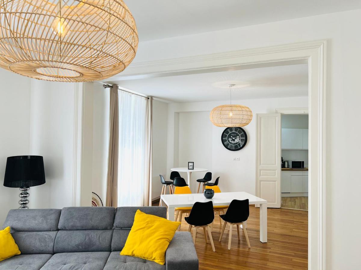 Chic Appartement Type 4 / Parking Prive Реймс Экстерьер фото