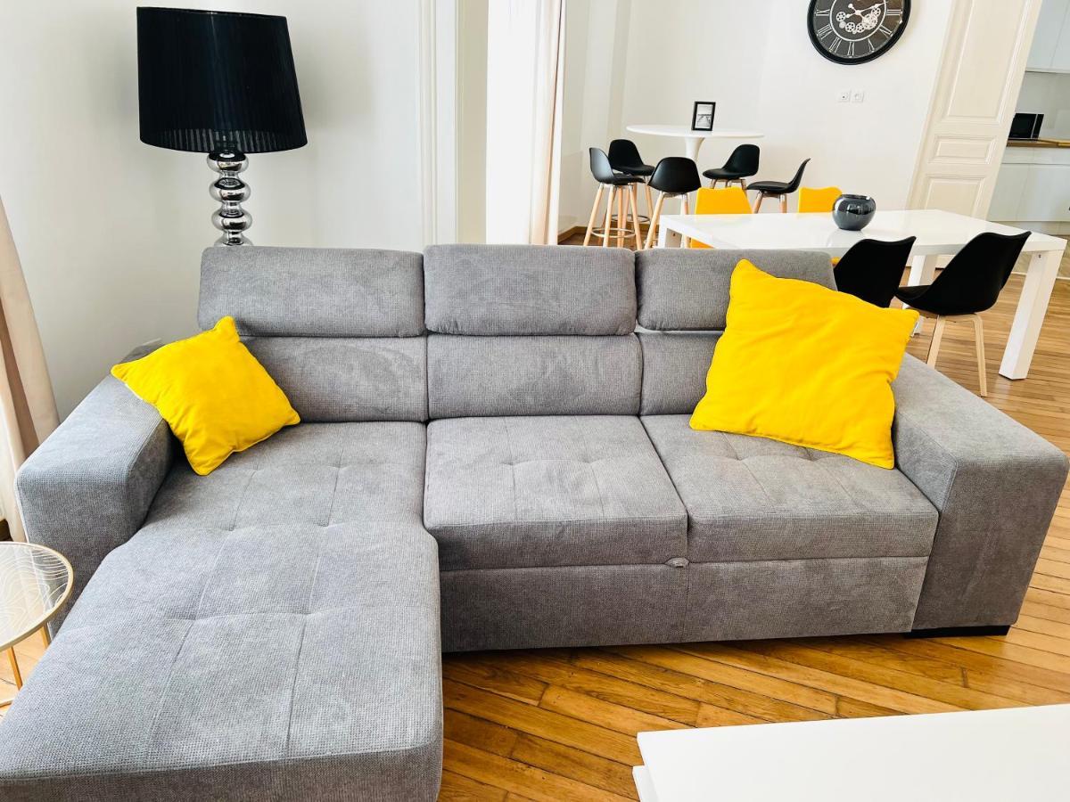 Chic Appartement Type 4 / Parking Prive Реймс Экстерьер фото